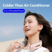 Lazy Hanging Neck Fan A306, Bladeless Silent Sports Fan, 4000mAh, Green - 6