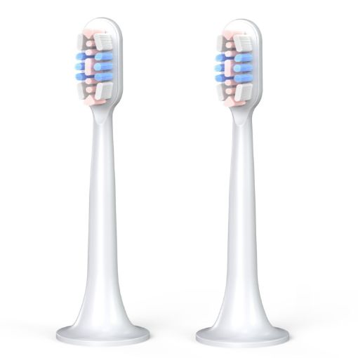 Xiaomi Mijia T300 T500 Electric Toothbrush Replacement Heads Pink 2 PCS - 1