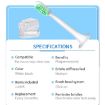 Xiaomi Mijia T300 T500 Electric Toothbrush Replacement Heads Pink 2 PCS - 3