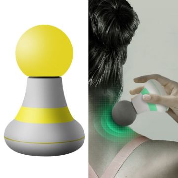 Enhanced Yellow Mini Fascia Device - Whole Body Muscle Vibrating Massager - 1