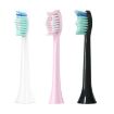 Electric Toothbrush Heads 2 PCS for imay P8-P20, Black - 2