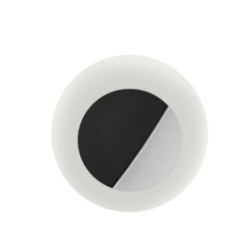 Silicone Pet Locator Tracker Cover for AirTag, Size S - Lime White - 1