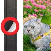 Luminous Blue Silicone Cover for AirTag Pet Locator, Size S - 5