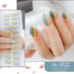 Shiny Onion Powder Waterproof Nail Sticker - 22 Fingers (ZX-3022) - 2