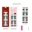 Shiny Onion Powder Waterproof Nail Sticker - 22 Fingers (ZX-3033) - 3