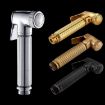 Gold Multifunctional Women Washers Pressure with Water Stop Nozzle - 2