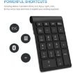 BT304 22-Key Gold Mini Wireless Bluetooth Laptop Keyboard - 5