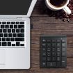 BT302 28-Key Mini Wireless Bluetooth Keyboard for Laptops - Gray - 6