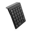 BT302 28-Key Mini Wireless Laptop Keyboard, 2.4G, Black - 2