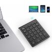 BT302 28-Key Mini Wireless Laptop Keyboard, 2.4G, Black - 4