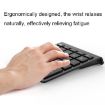 BT302 28-Key Mini Wireless Laptop Keyboard, 2.4G, Black - 5