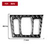 BMW X1 F48/X2 F39 Central Air Outlet Knob Sticker - Black - 3