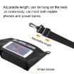 Tteoobl Waterproof Crossbody Phone Bag - Touch Screen Chest Bag, White - 4