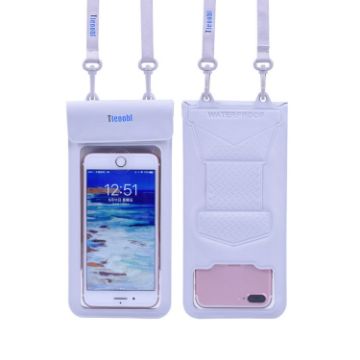 Tteoobl 30m Underwater Mobile Phone Waterproof Bag, Large, Grey - 1
