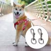 90mm Stainless Steel Swivel Single Hook Pet Leash Hook - 5