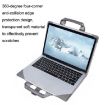 Khaki Laptop Bag Protective Case for MacBook Pro 15.4" + Power Bag - 6