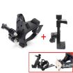 TUYU Motorcycle Helmet Chin Camera & Phone Mount Bracket - Black - 1