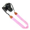 Retro Rose Pink Multi-color SLR Camera Shoulder Neck Strap - 1