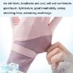 UV Resistant Ice Silk Cycling & Driving Gloves - Purple Pink, 1 Pair - 6