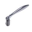 Silver Face Slimming Instrument Roller - Metal Barbed Facial Massager - 4