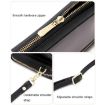 RFID Anti-theft Touch Screen Cross-Body Phone Bag Card Holder - Red Wine - 4