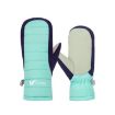 FLYING TERN 307 Lake Blue Waterproof Fleece Kids Gloves - Wear-resistant - 1