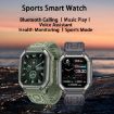 KR06 Smart Calling Watch - 1.8" Heart Rate & Blood Pressure Monitor (Green) - 2