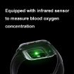 QS16Pro 1.69" Waterproof Smart Watch with Body Temp Detection, Silver Gray - 5