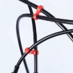 10 PCS Bicycle Handcuffs Type Shift Cable Buckle - Random Color - 5