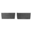 Chevrolet Corvette C8 Vanity Mirror Panel Sticker Set - Black (2pcs) - 1