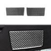 Chevrolet Corvette C8 Vanity Mirror Panel Sticker Set - Black (2pcs) - 2