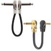 Electric Guitar Effect Line - Single Block Audio Instrument Cable, 15cm - 4