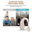 Blue Hearing Aid Audiphones Sound Amplifier with US Plug - 7