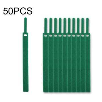 Needle Shape Self-adhesive Cable Organizer 50 PCS, Green, 10x130mm - 1