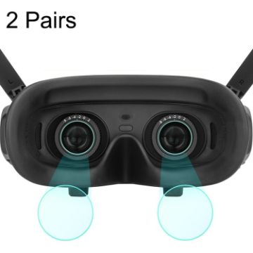 Sunnylife HD Explosion-proof Film Glasses Protector for DJI Goggles 2, 2 Pairs - 1