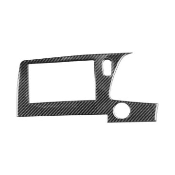 Chevrolet Corvette C8 RHD Central Control Screen Frame Sticker Black - 1