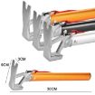 Multifunctional Tent Ground Nail Hammer for Outdoor Camping - Silver - 2
