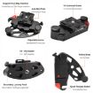 JMSUZ12412 Blue GoPro Quick Hanging SLR Camera Waist Buckle - 4