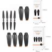 Mavic 3 Sunnylife 9453F-2 Silver Paddle Tip Quick Release Blades 2 Pairs - 3