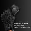 C03 1 For 1 Home Wireless IP44 Waterproof Touch Doorbell EU Plug Black - 6