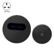 T10-1 Wireless Intelligent Doorbell, Self-Power, UK Plug, Black - 1