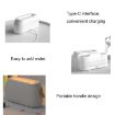 White Simulation Flame Aromatherapy Humidifier with Ambient Light - 4