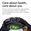 K56Pro Smart Calling Watch - Heart Rate/Blood Pressure/Oxygen Monitor Green - 6