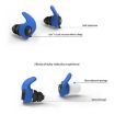 Soundproof Anti-noise Sleep Earplugs - Blue | Comfortable Ear Protection - 4