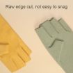 Winter Thin Flannel Warm Finger Gloves, Nail Protective, Purple, WST-41 - 4