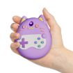 Tamagotchi Pix Silicone Protective Case - Cartoon Design (Purple) - 5
