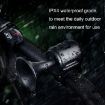 Compact BG-3502 Red Electric Horn for Kids' Bikes - Portable Bell - 5