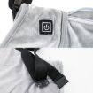Gray Electric Heated Hand Warmer Muff - Cold Weather Thermal Glove Bag - 4
