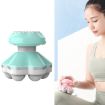 XF-76 Mini Massager USB Vibrator Whole Body Home Massager - Green - 1