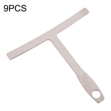 9 PCS T-Type Guitar Ruler Set - Repair & Measuring Tools - 1